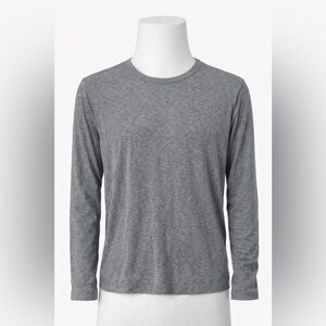 Weatherproof Heather Gray Long Sleeve Men's Tee